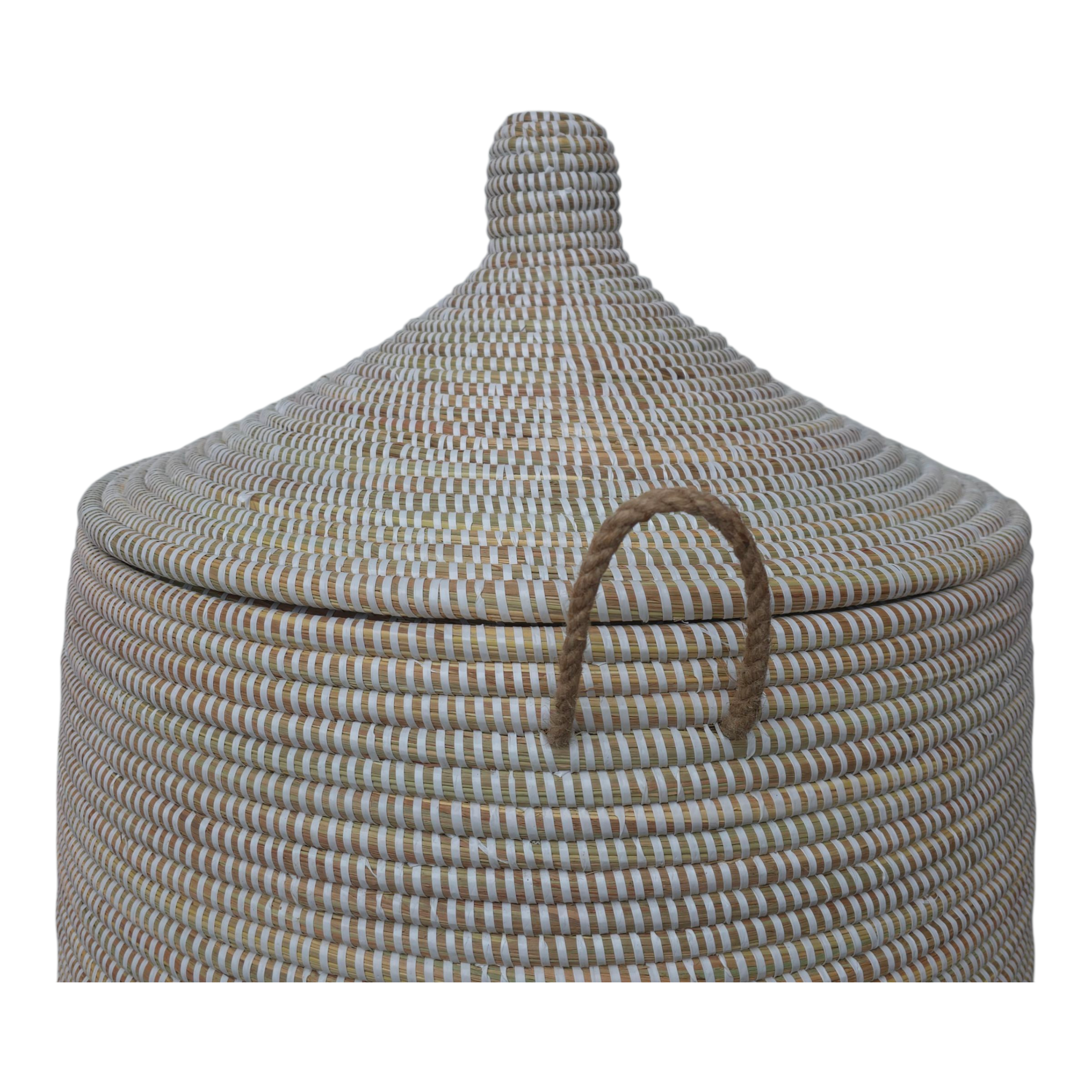 Wäsche Basket - Weiss